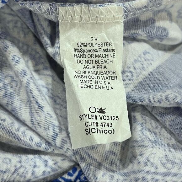 A-line swing style sleeveless paisley print mini dress - Picture 11 of 13